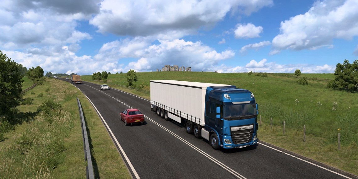 Euro Truck Simulator 2 UK Rework Stonehenge