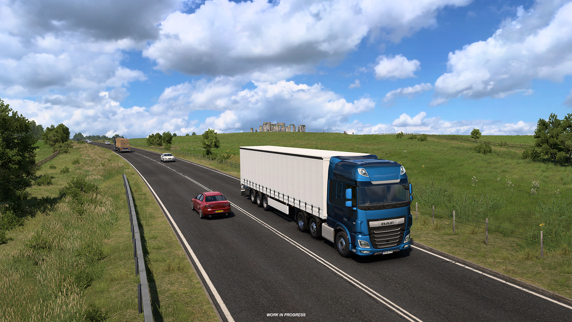 Euro Truck Simulator 2 UK Rework Stonehenge