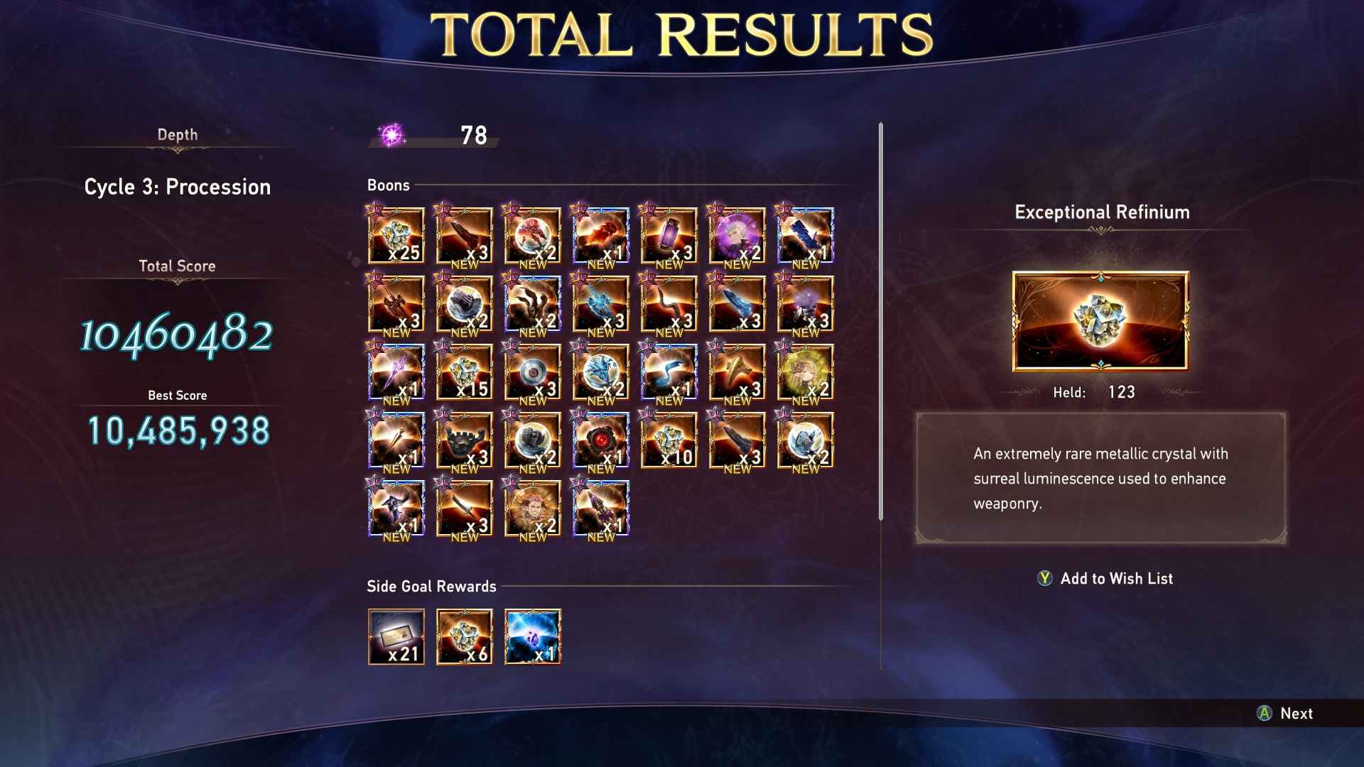 Granblue Fantasy Relink Endless Ragnarok Conflux Rewards 3