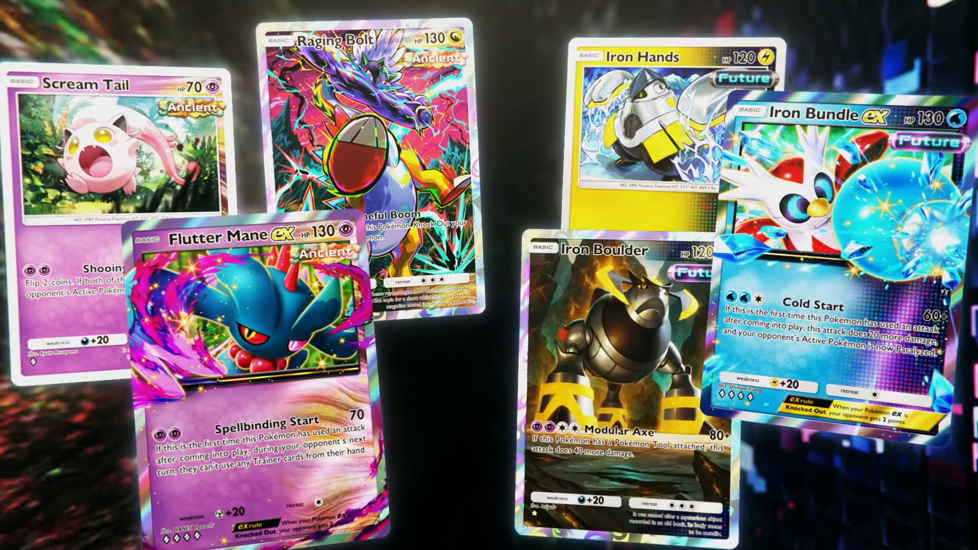 Pokemon TCG Pocket PAradox Drive art