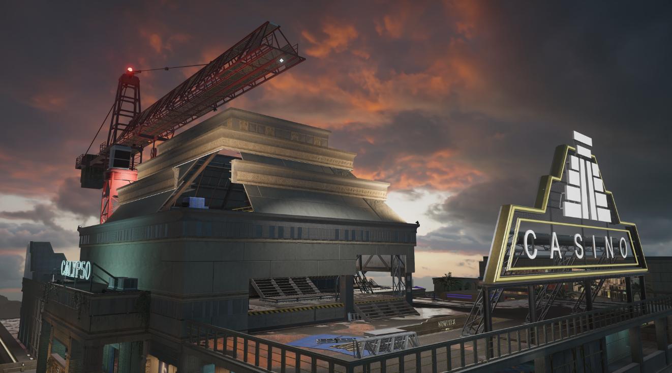 Rainbow Six Siege Calypso Casino EXT Pyramids Rooftop
