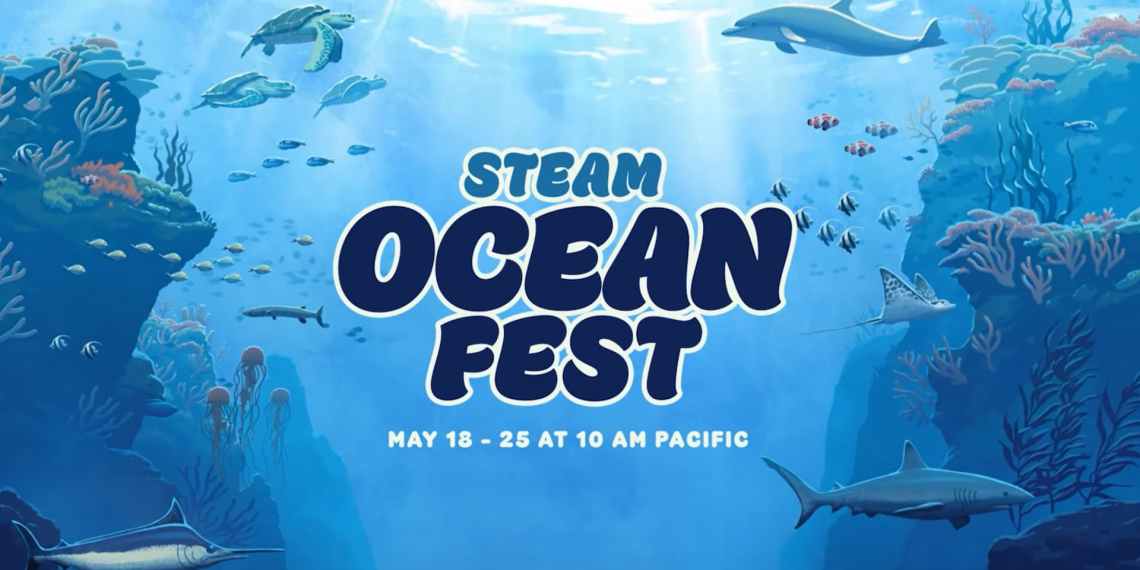 Steam Ocean Fest key art
