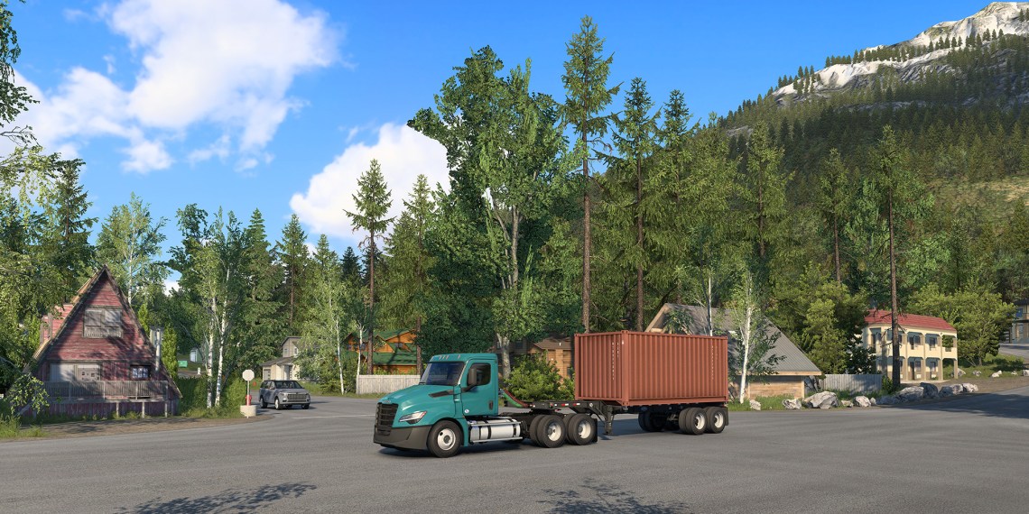 American Truck Simulator British Columbia