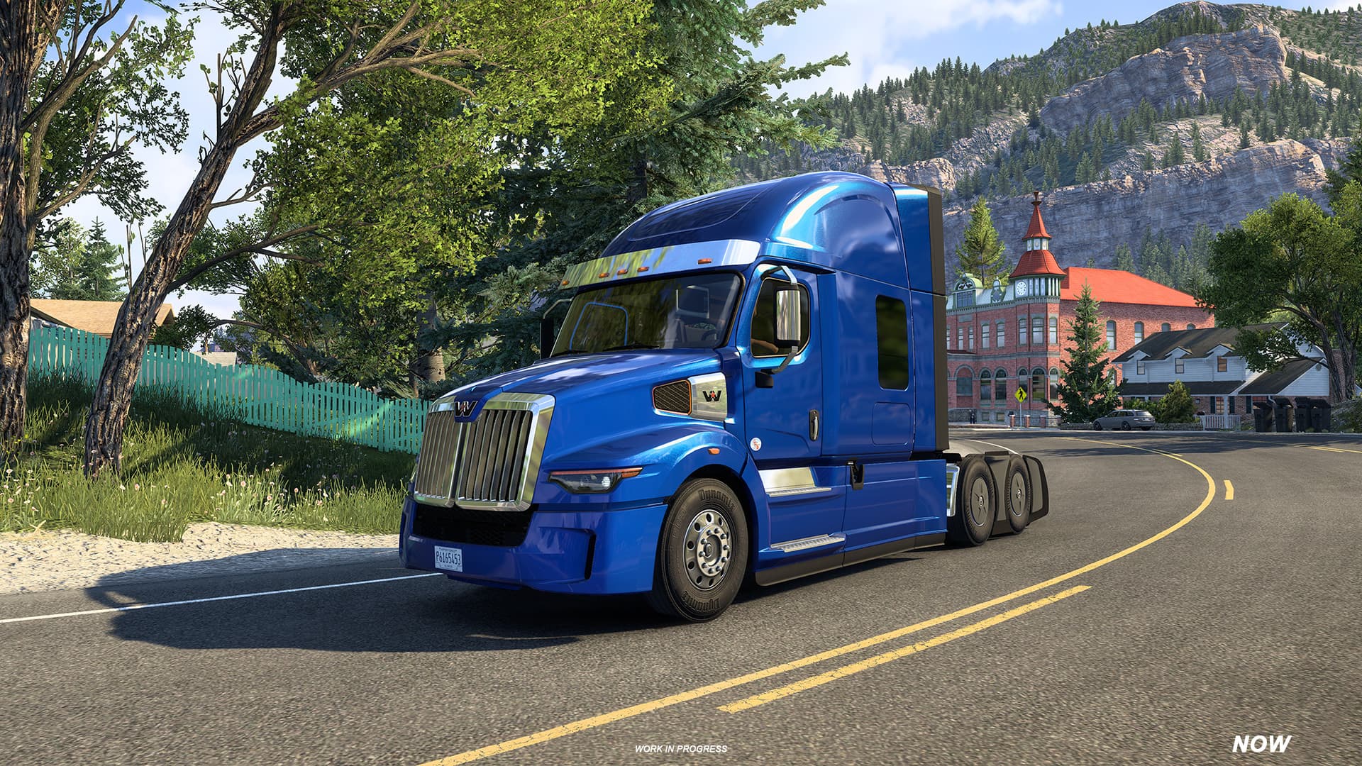American Truck Simulator 1.60 Open Beta lighting after
