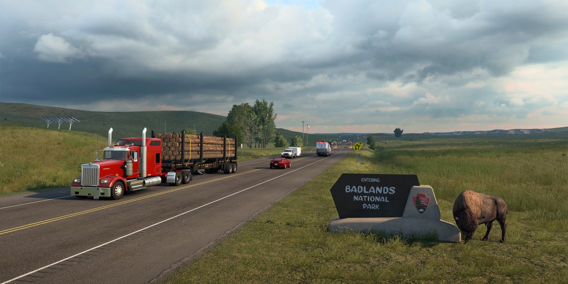 American Truck Simulator Badlands