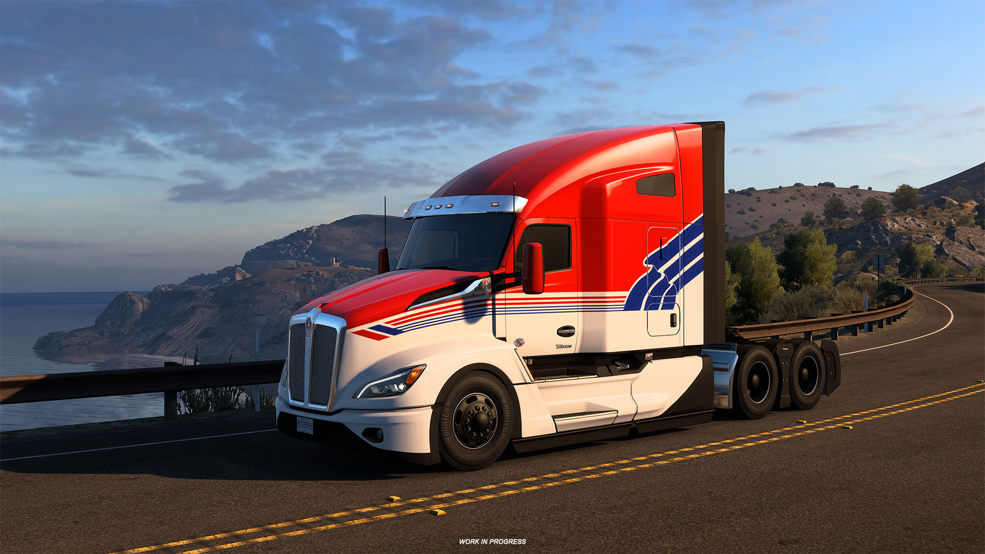 American Truck Simulator Kenworth TourAmerica Paint Jobs