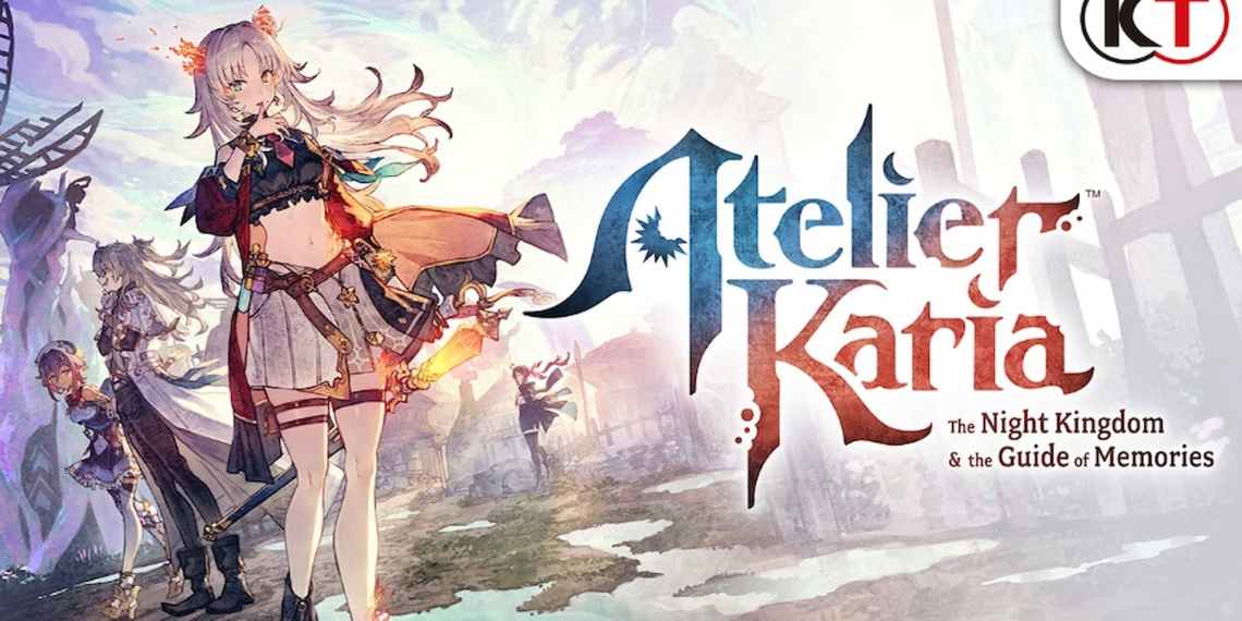 Atelier Karia The Night Kingdom & the Guide of Memories key art