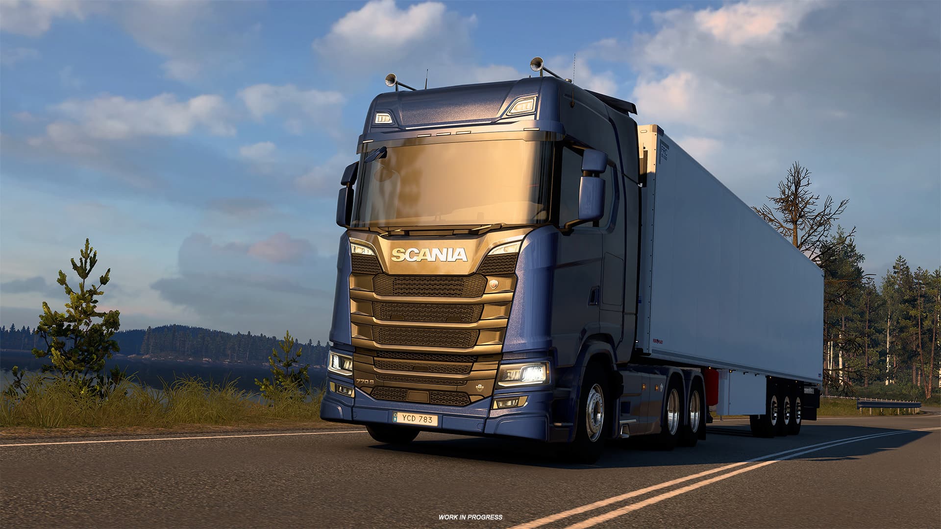 Euro Truck Simulator 2 1.60 open beta lighting changes