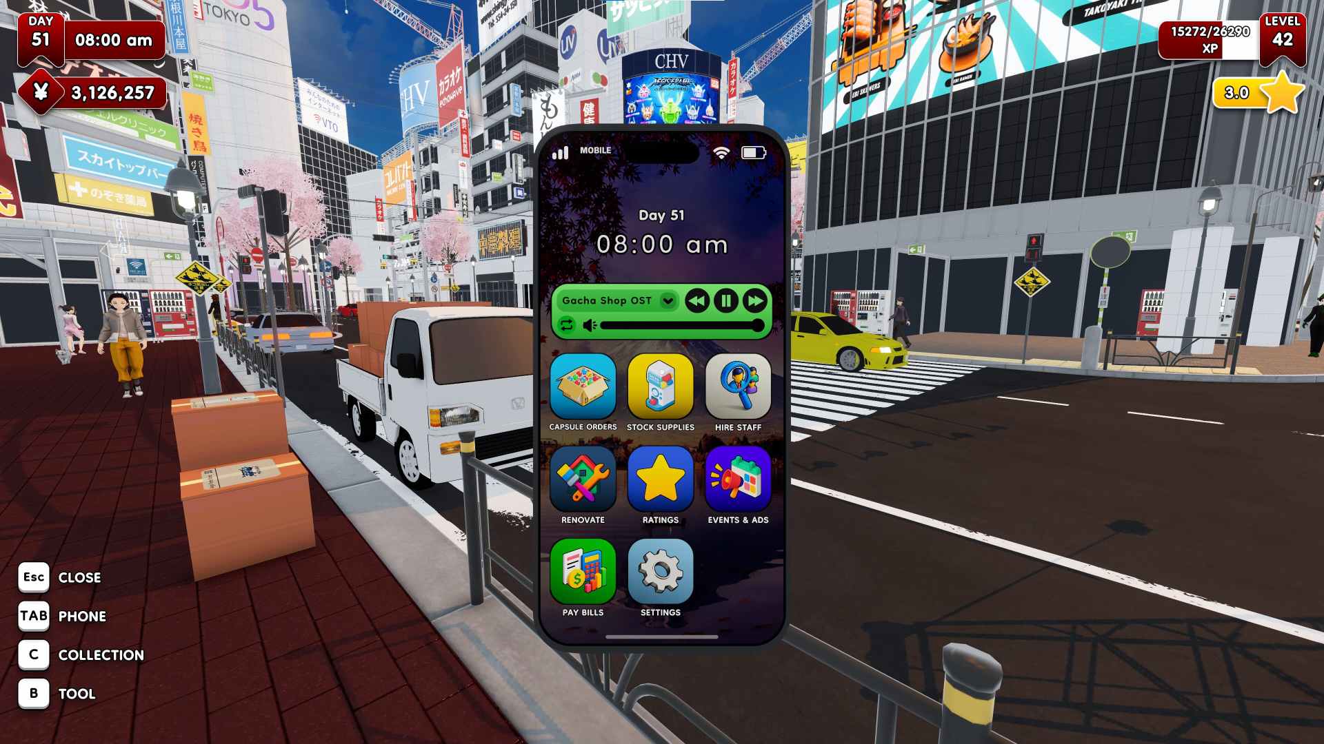 Gacha Capsule Shop Simulator - Akihabara phone