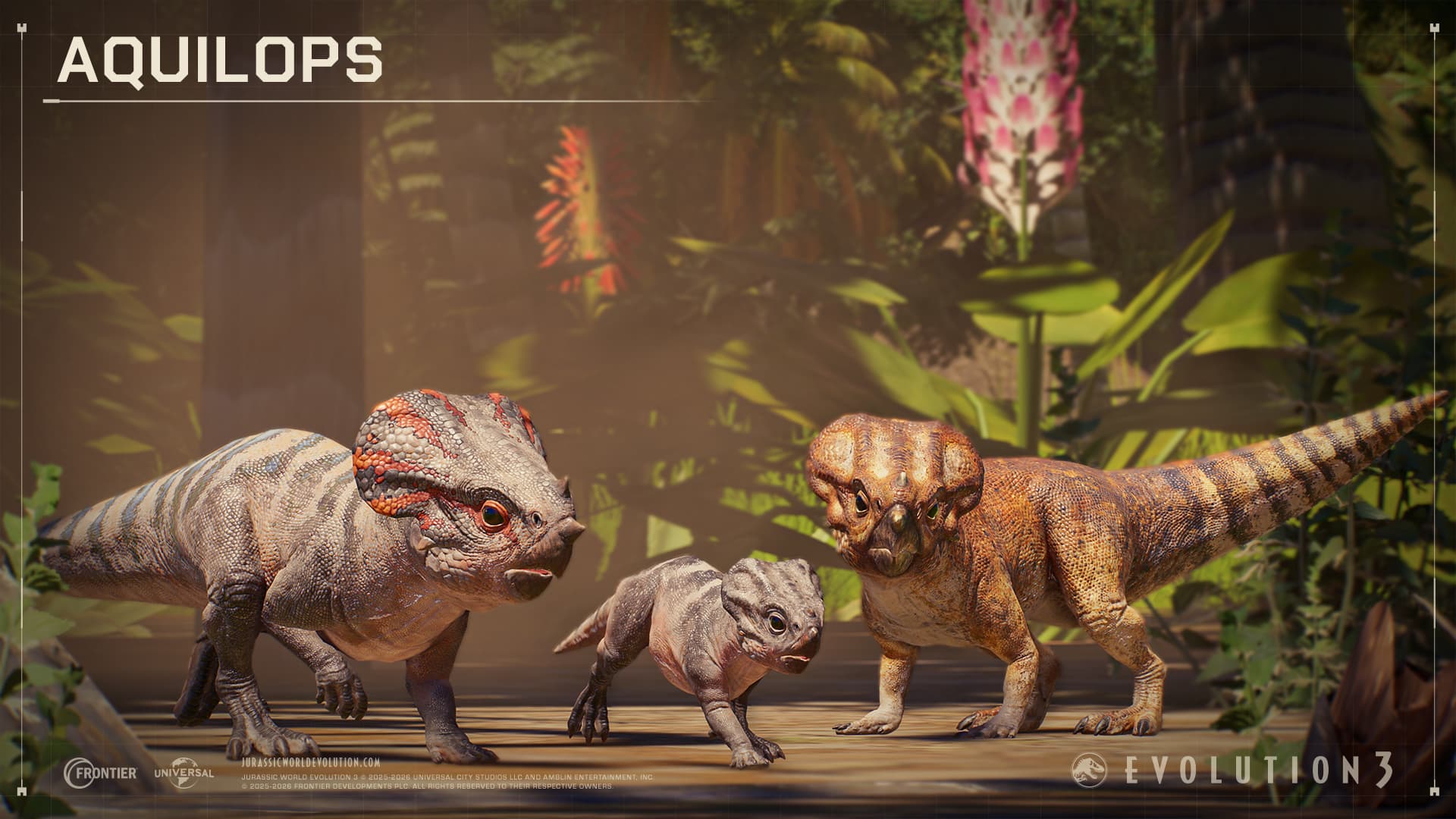 Jurassic World Evolution 3 Aquilops