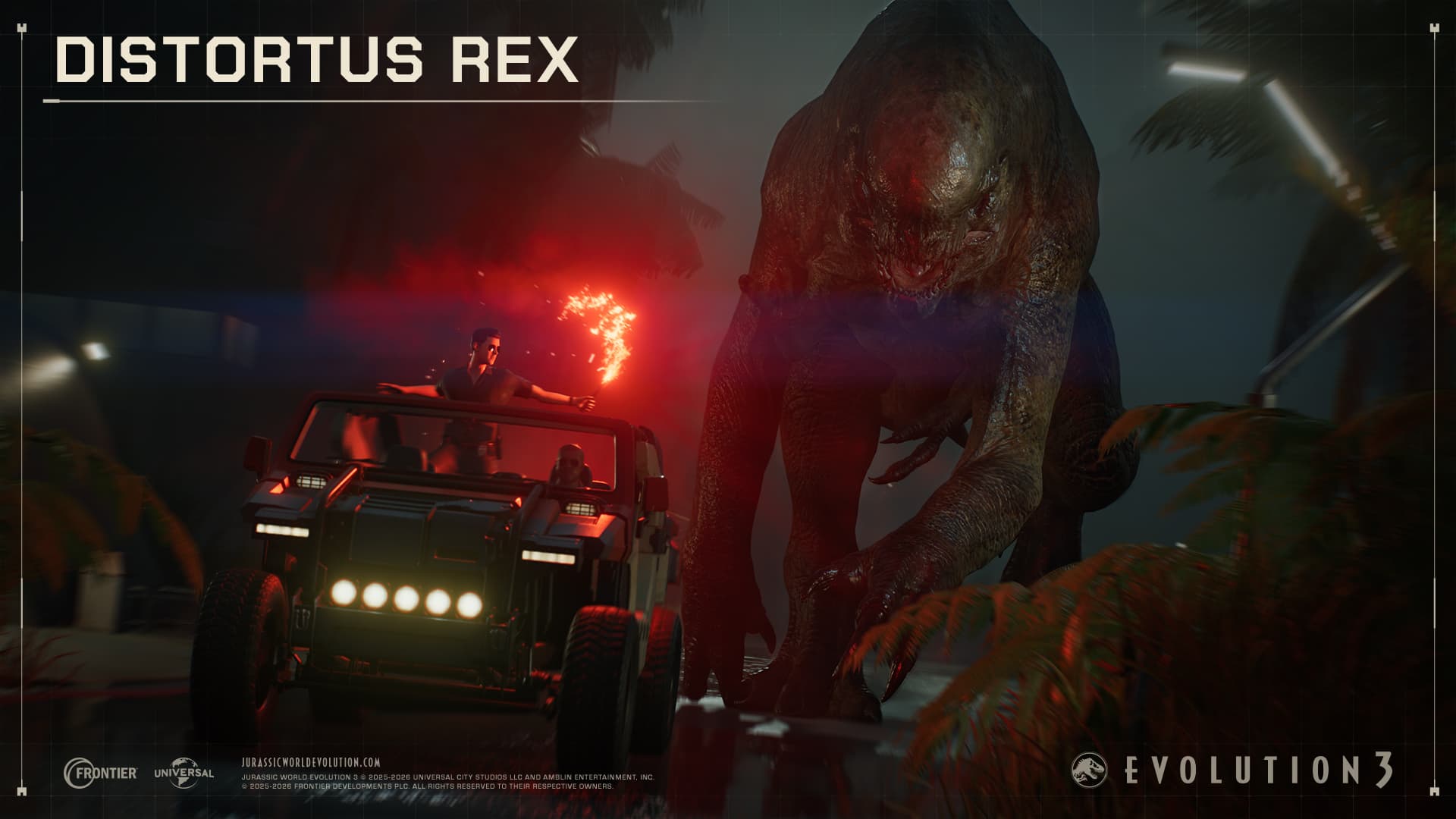 Jurassic World Evolution 3 Distortus Rex