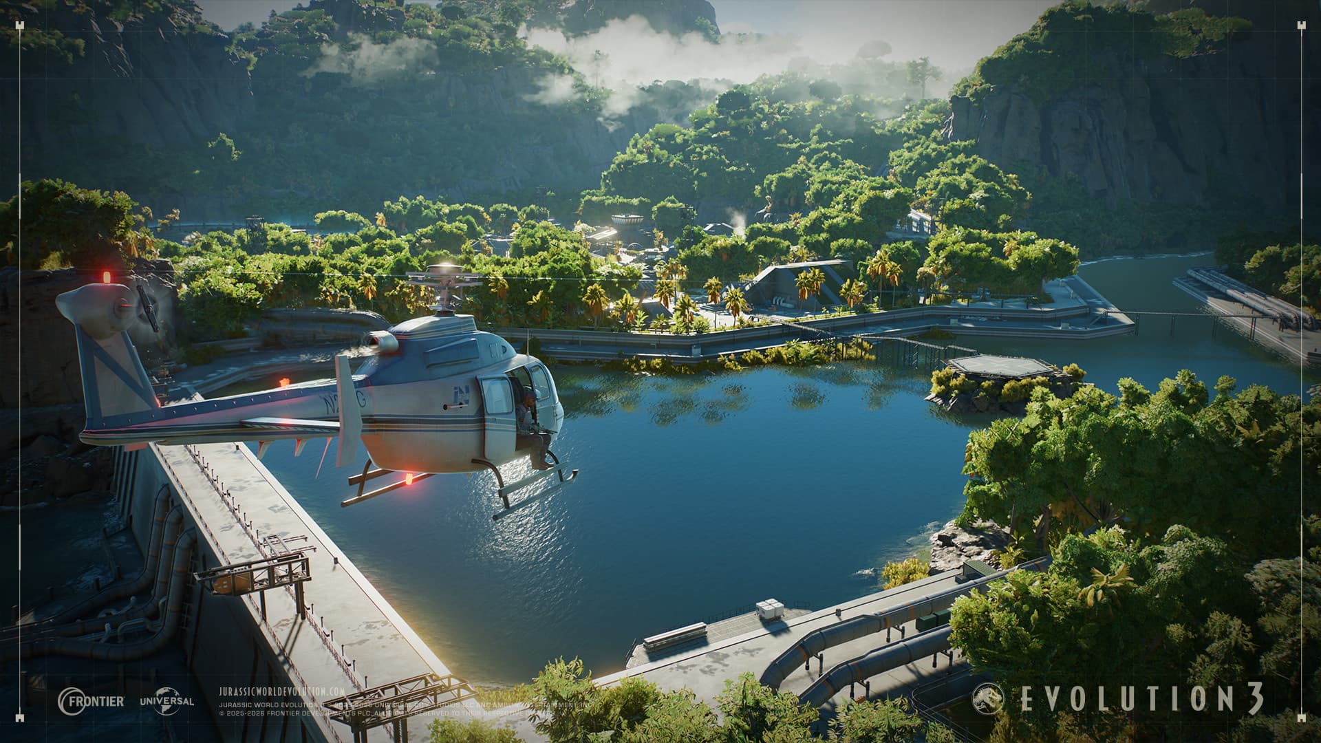Jurassic World Evolution 3 Île Saint-Hubert