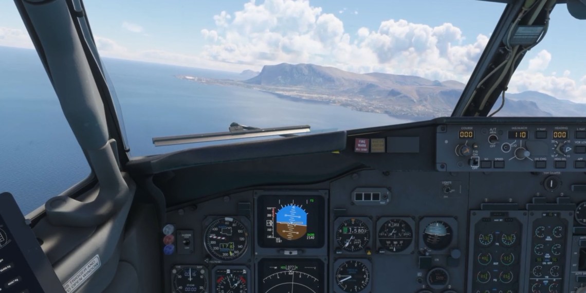 Microsoft Flight Simulator CSS Boeing 737 Cockpit