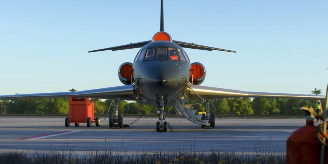 Microsoft Flight Simulator Falcon 50