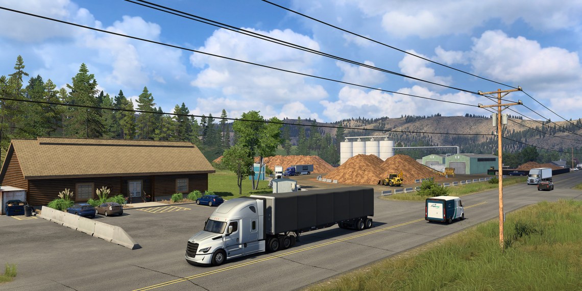 American Truck Simulator British Columbia Cities