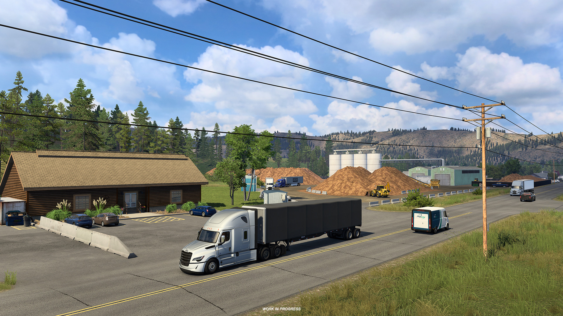 American Truck Simulator British Columbia Cities