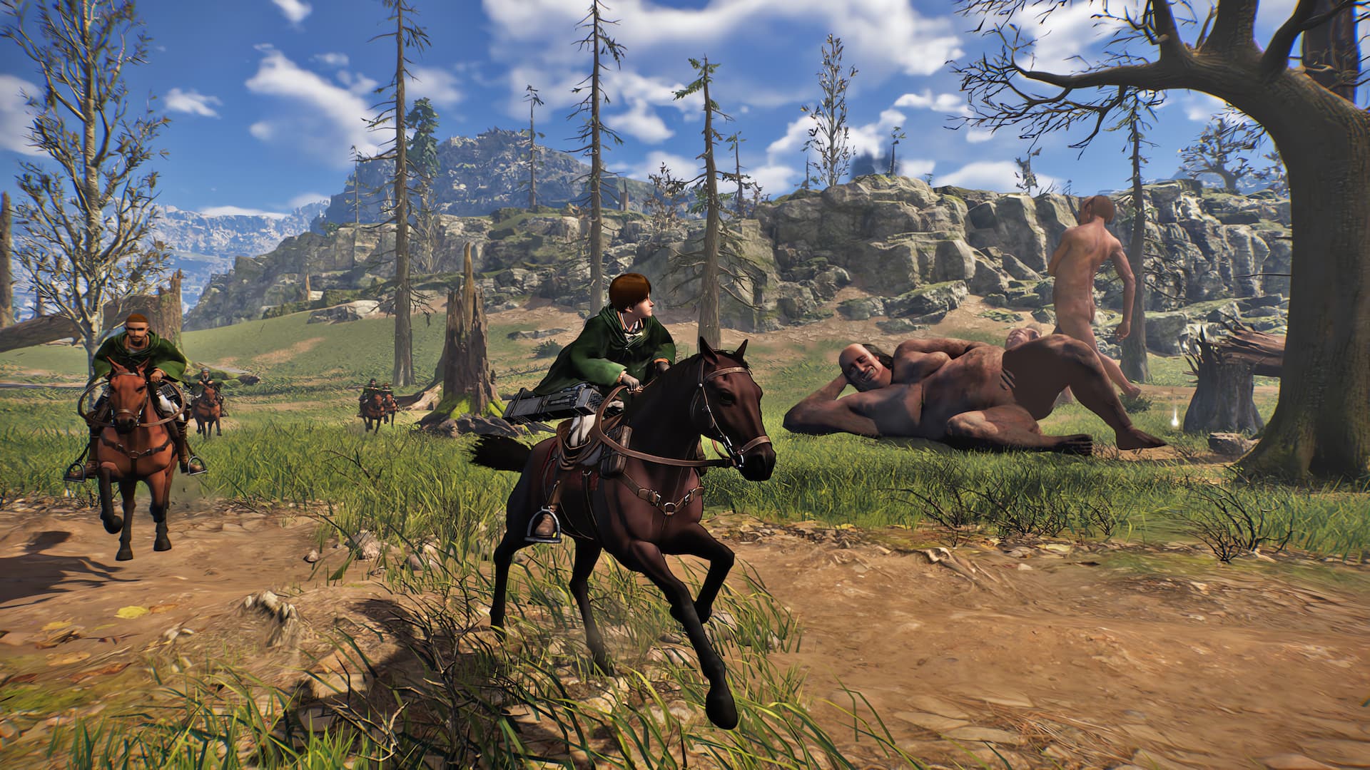 Attack on Titan 3 exploration