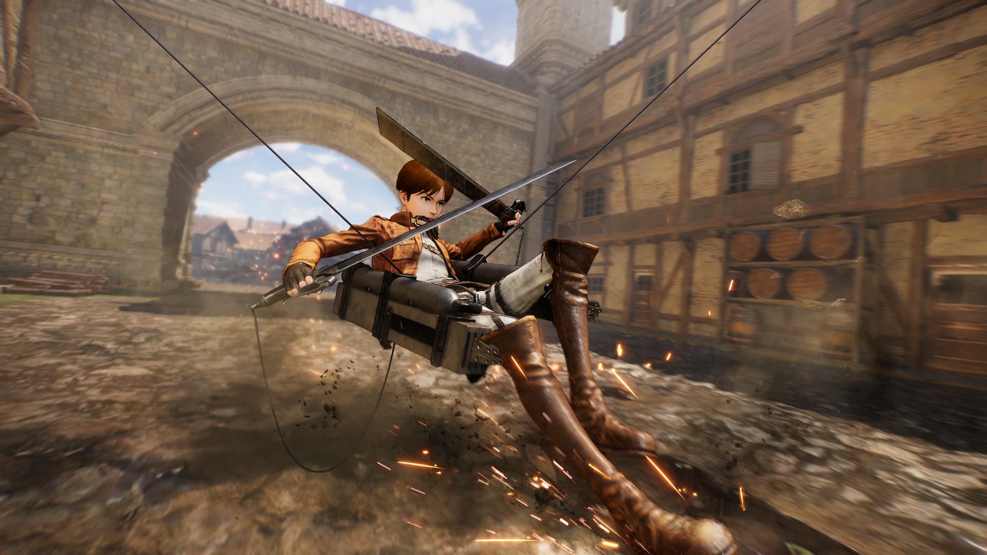 Attack on Titan 3 mobility gear
