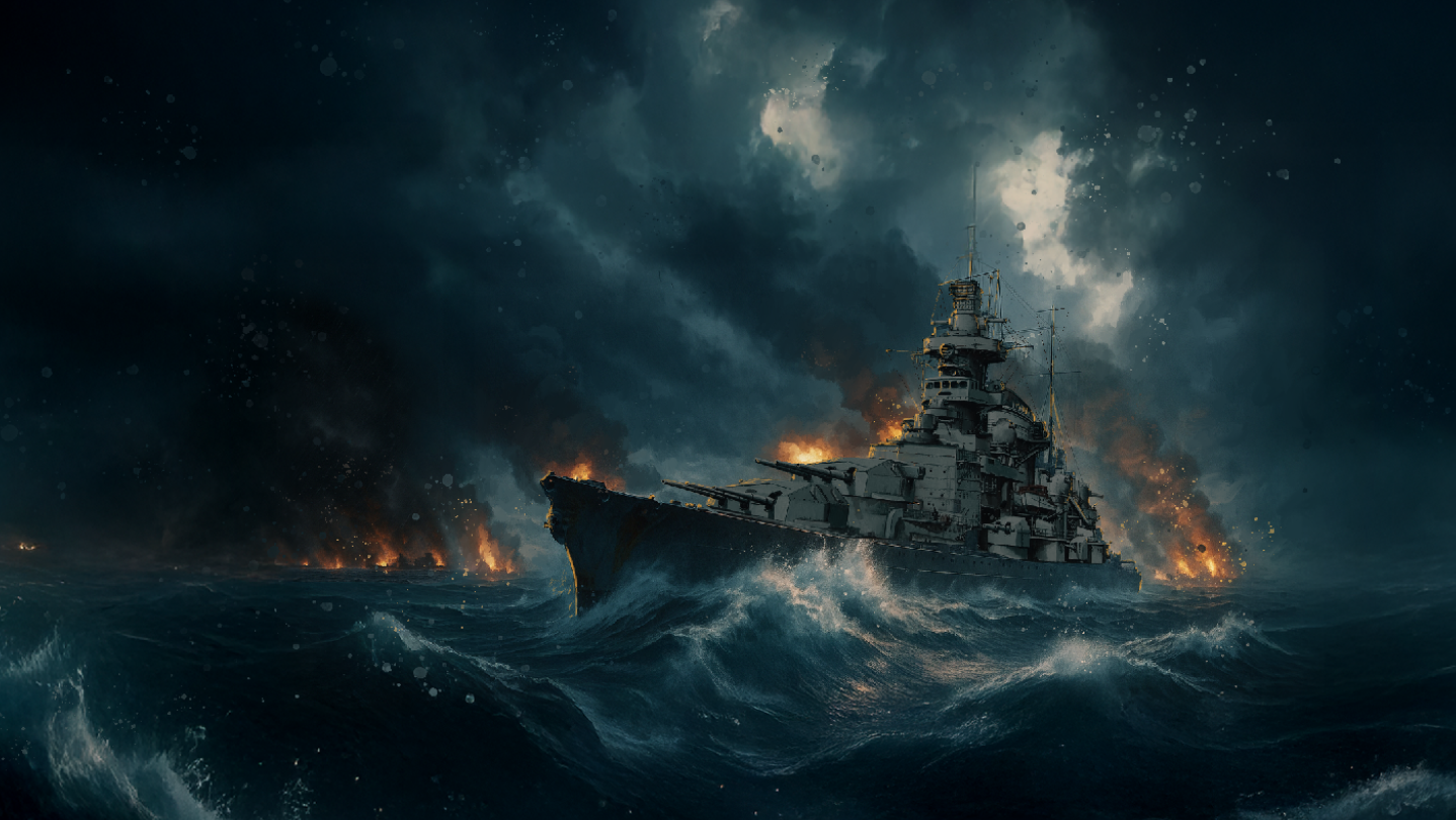 Battleship Command Art