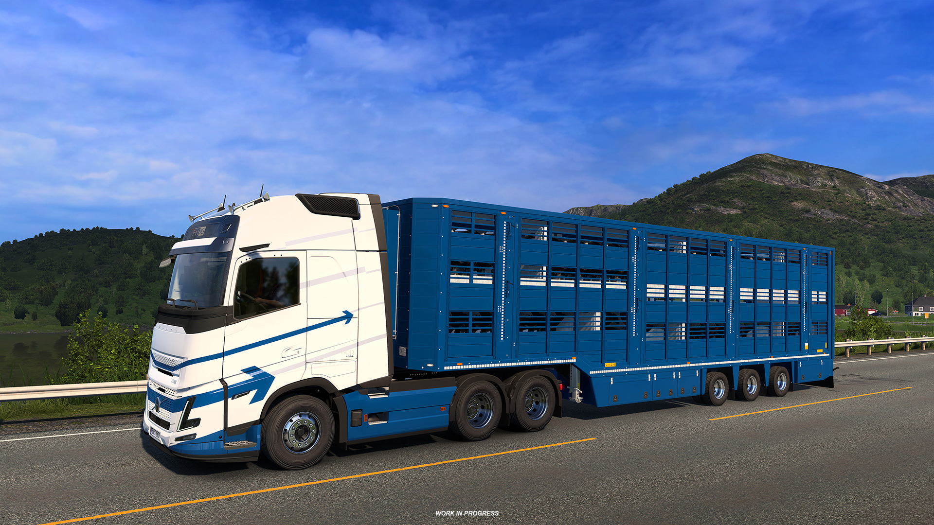 Euro Truck Simulator 2 Livestock Trailer Rework