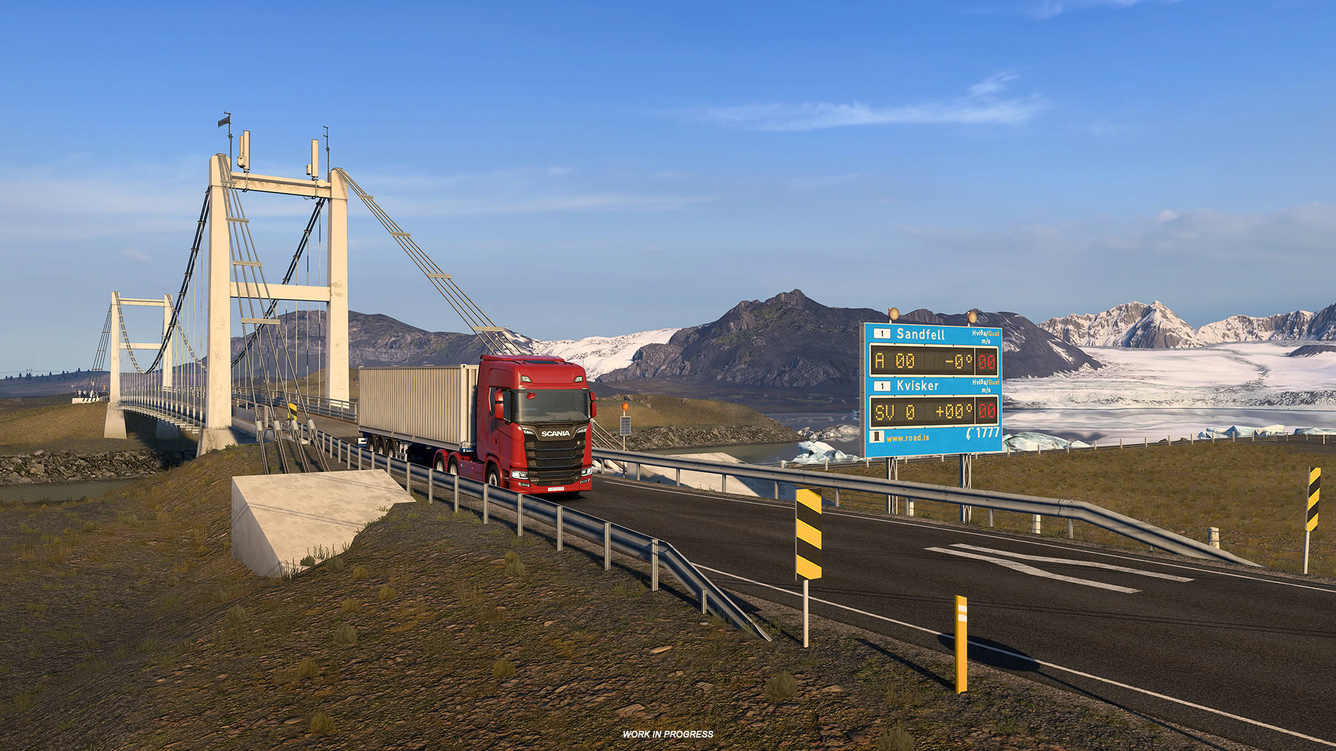 Euro Truck Simulator Iceland Bridges