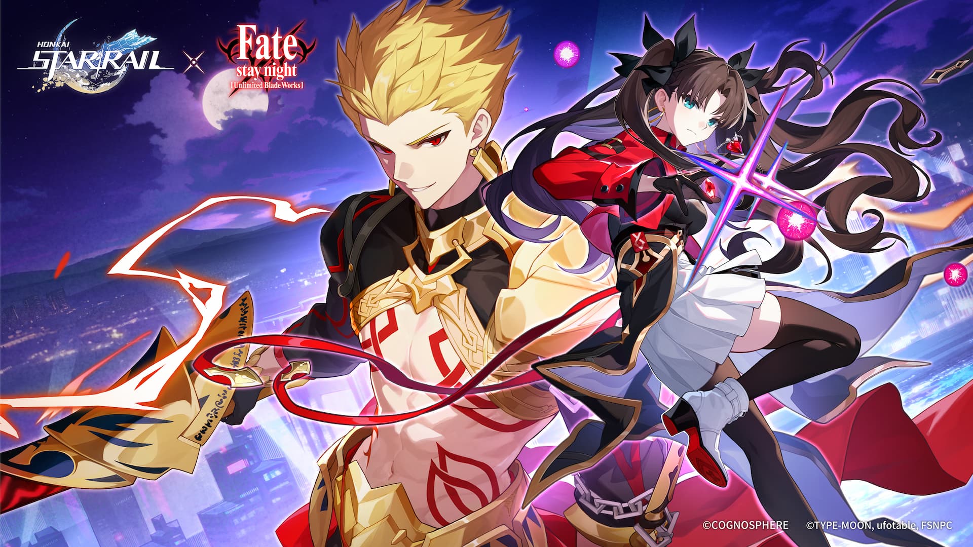 Honkai Star Rail Version 4.4 Fate stay night phase 2 collaboration key art