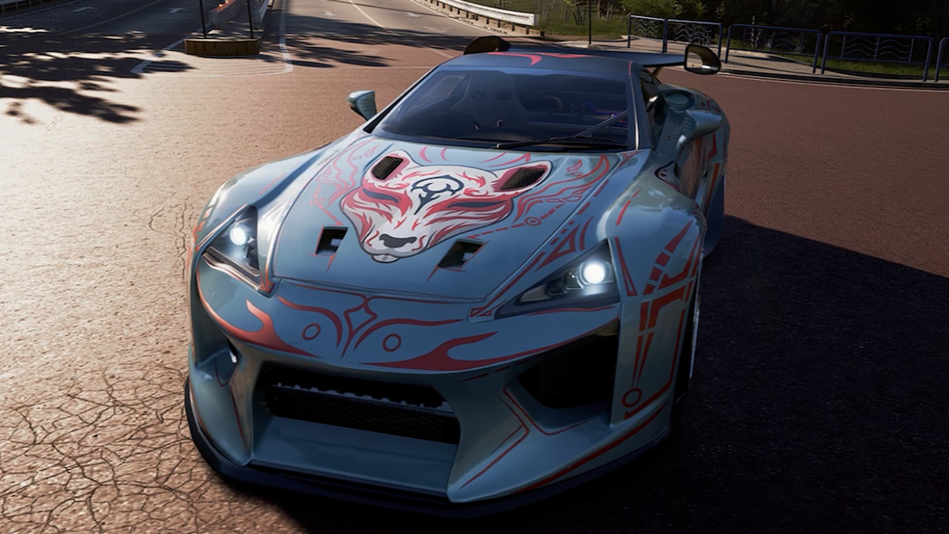 JDM Japanese Drift Master Ayumi car front view