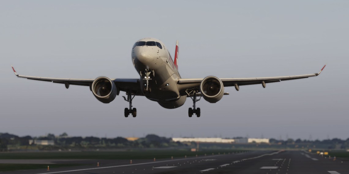 Microsoft Flight Simulator A220