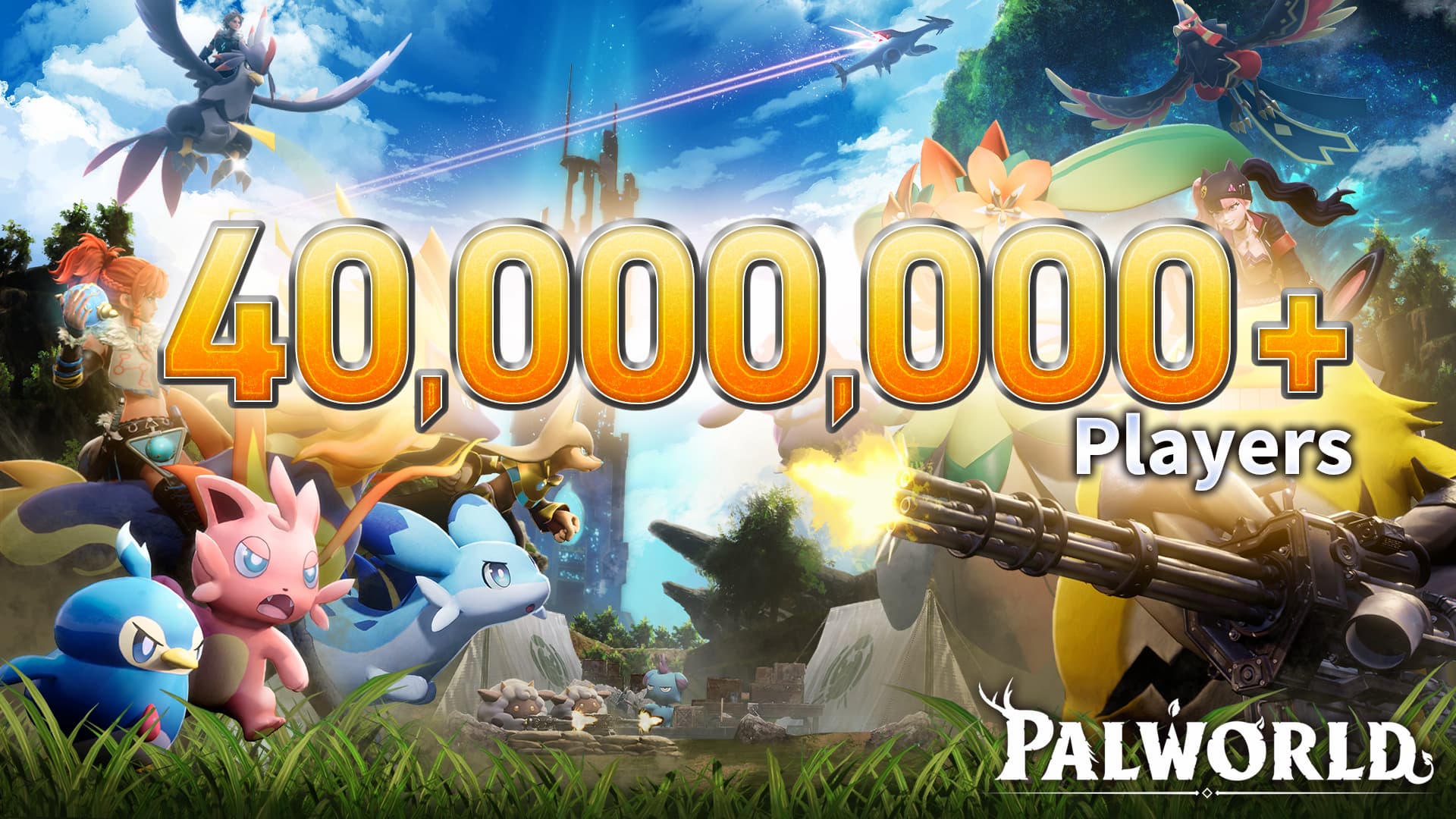 Palworld 40 million players