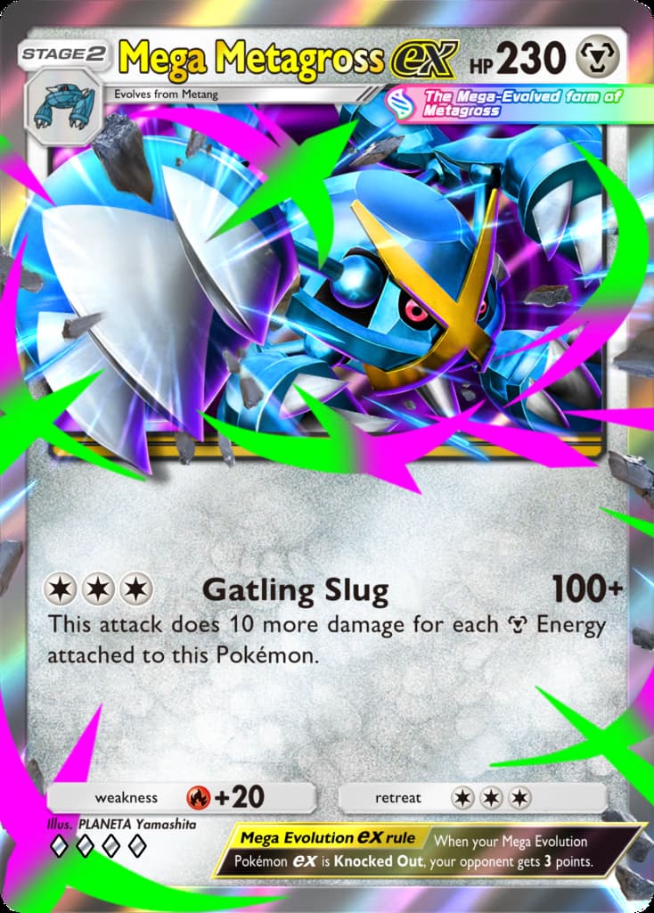 Pokémon TCG Pocket Mega Metagross ex