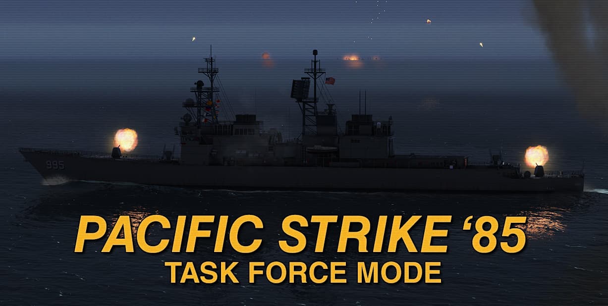 Sea Power Pacific Strike 85 campaign Task Force Mode pictures