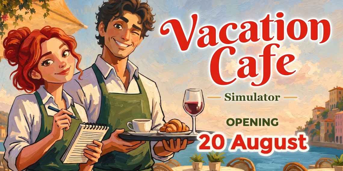 Vacation Cafe Simulator key art