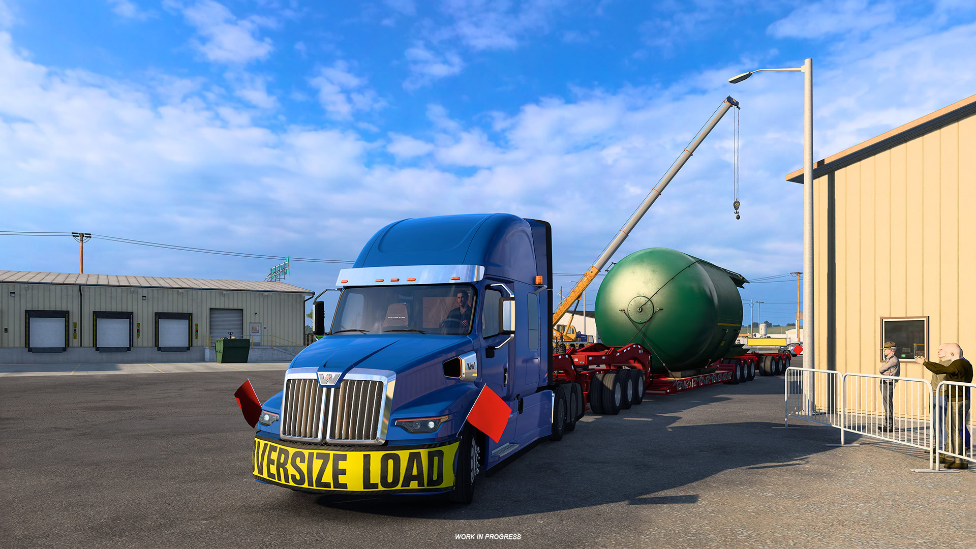 American Truck Simulator Big South Dakota