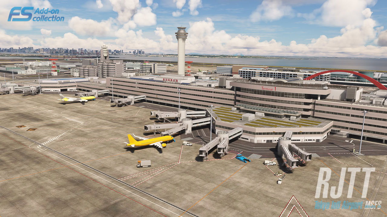 Microsoft Flight Simulator Haneda