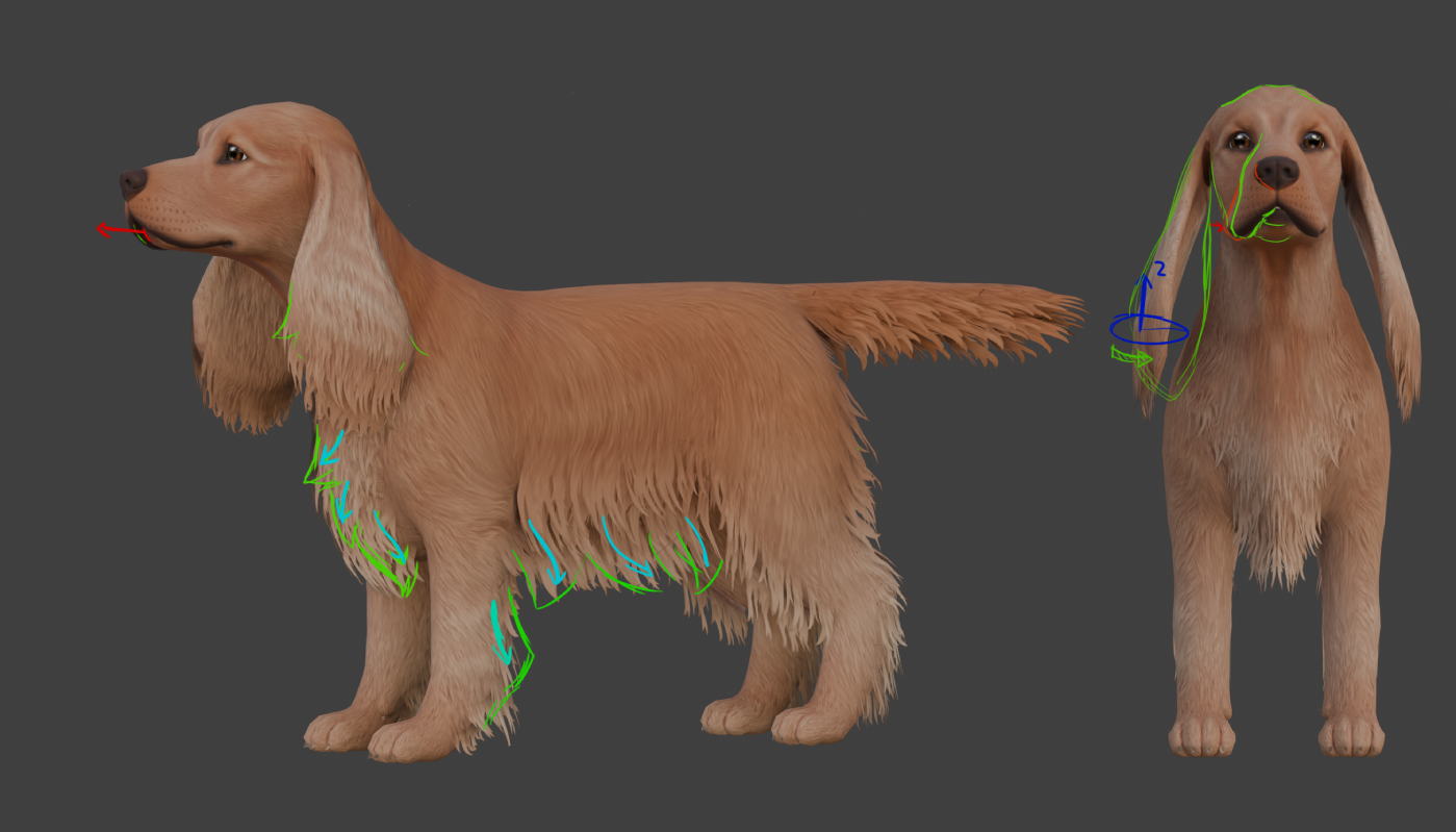house flipper 2 pet dlc dog 3d model