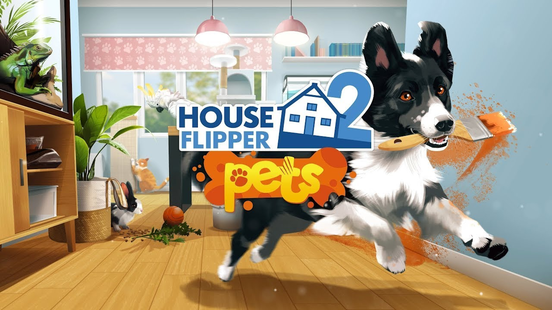house flipper 2 pets dlc key art