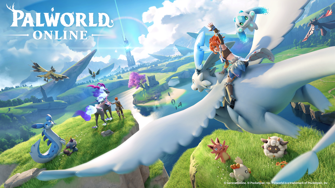 palworld online mmorpg key art