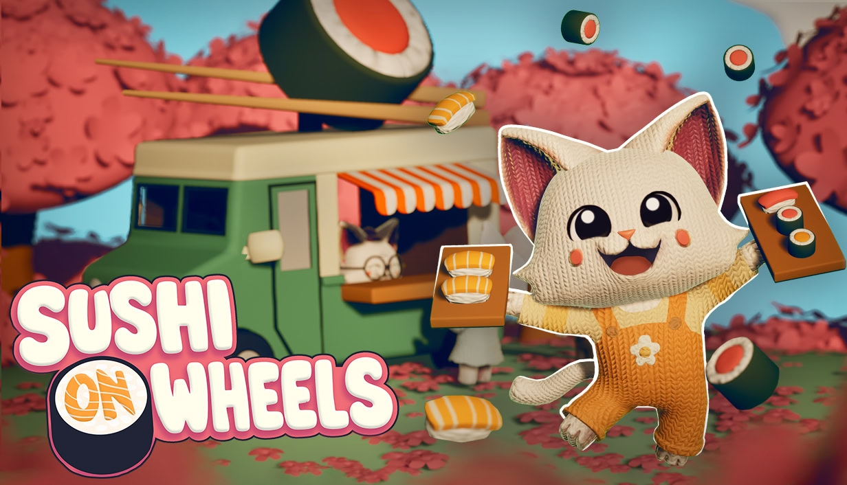 sushi on wheels key art