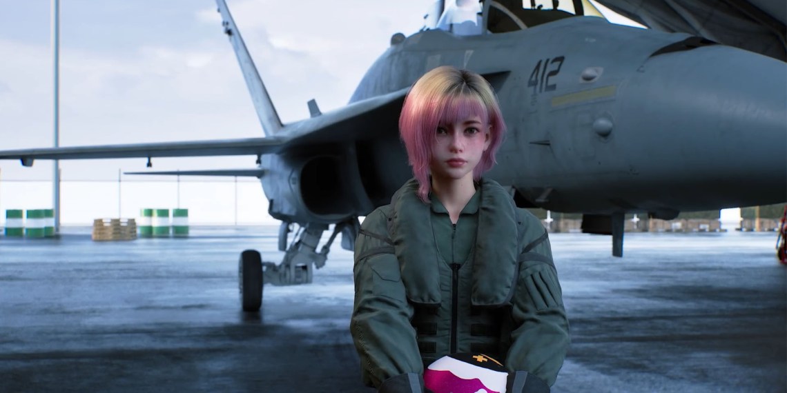 Tasha in Ace Combat 8: Wings of Theve