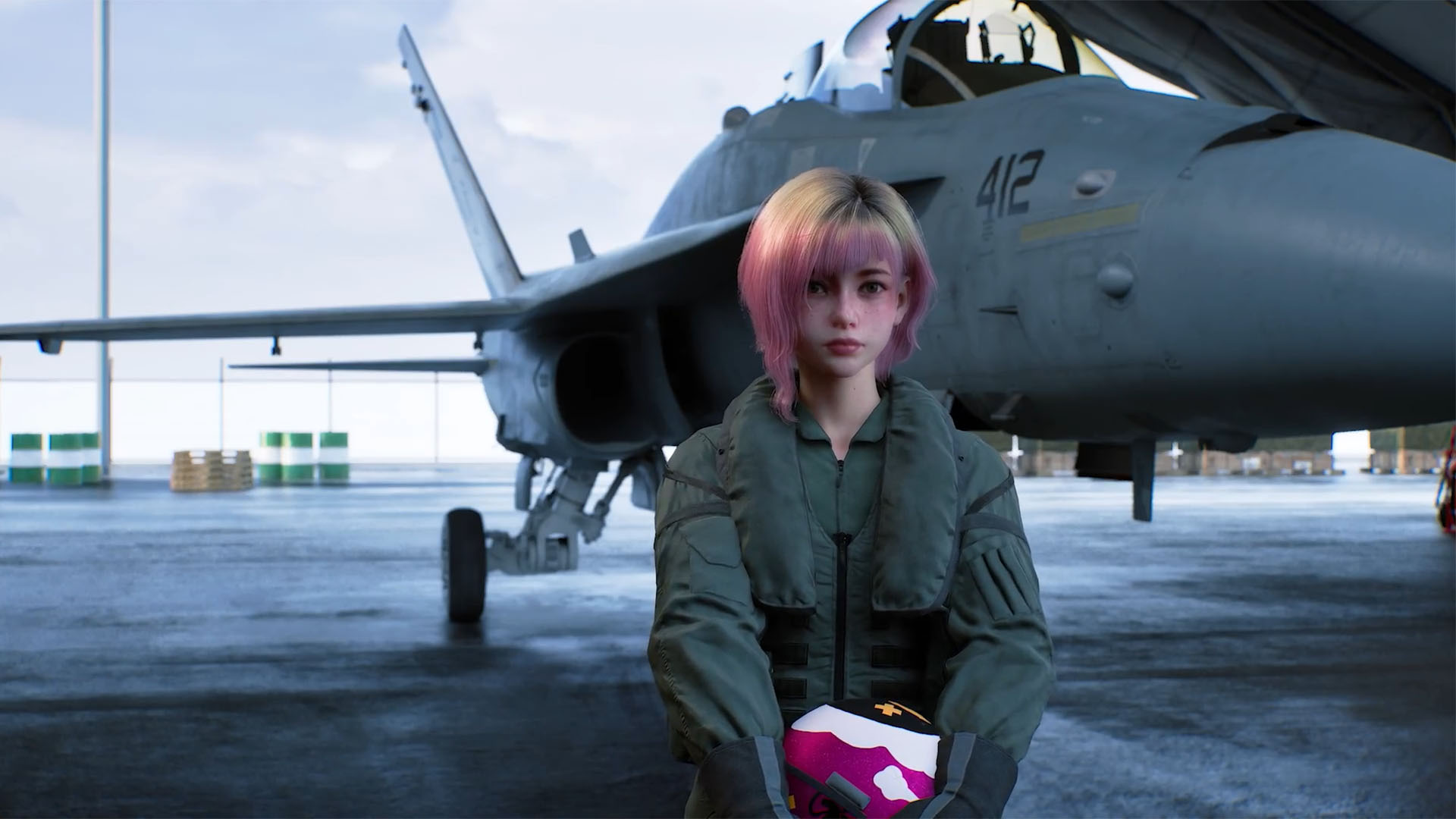 Tasha in Ace Combat 8: Wings of Theve