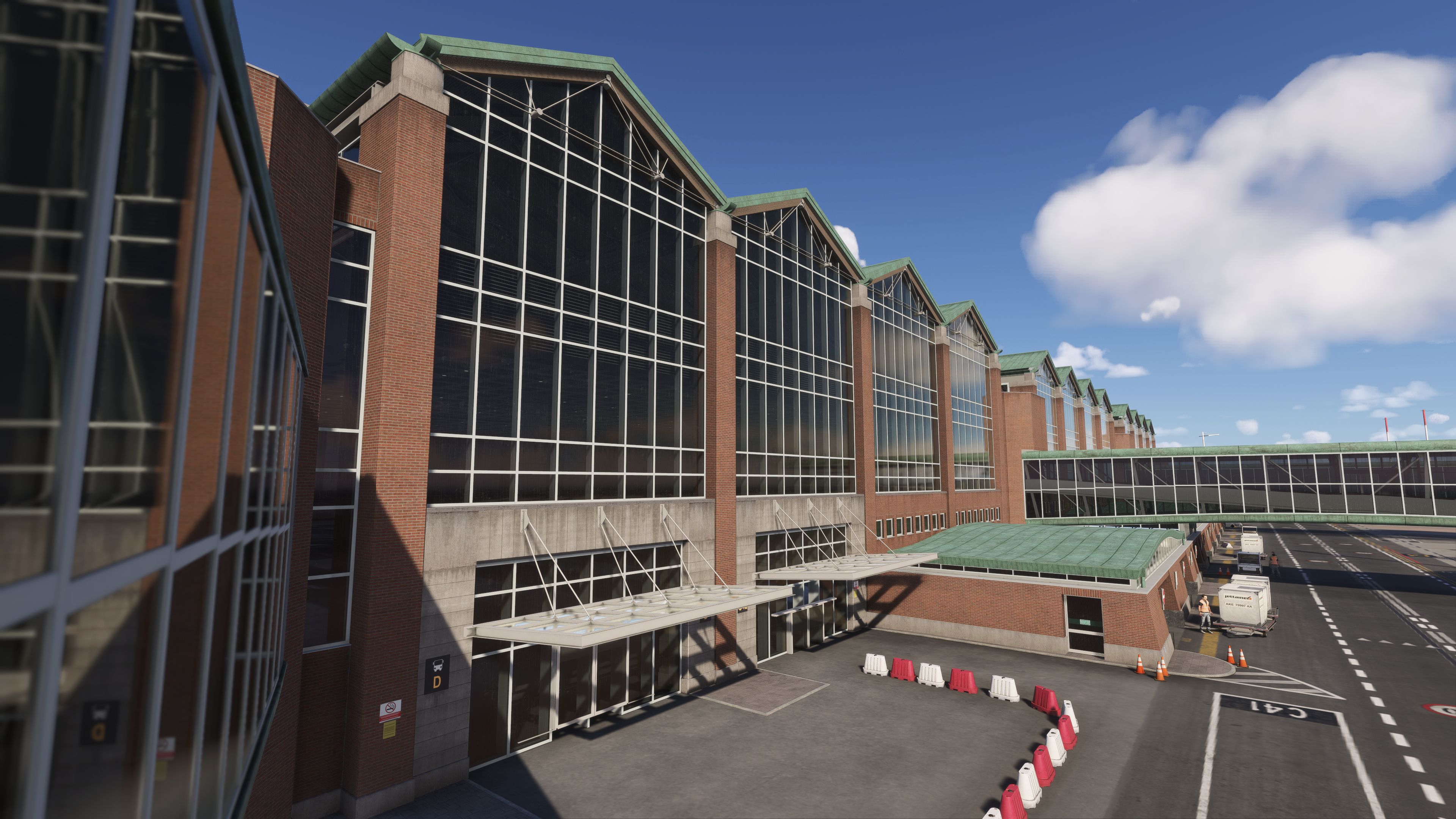 A flight simulation scene: Microsoft Flight Simulator 2024 Venice