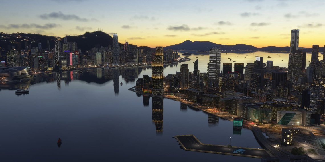 Microsoft Flight SImulator Hong Kong 2026