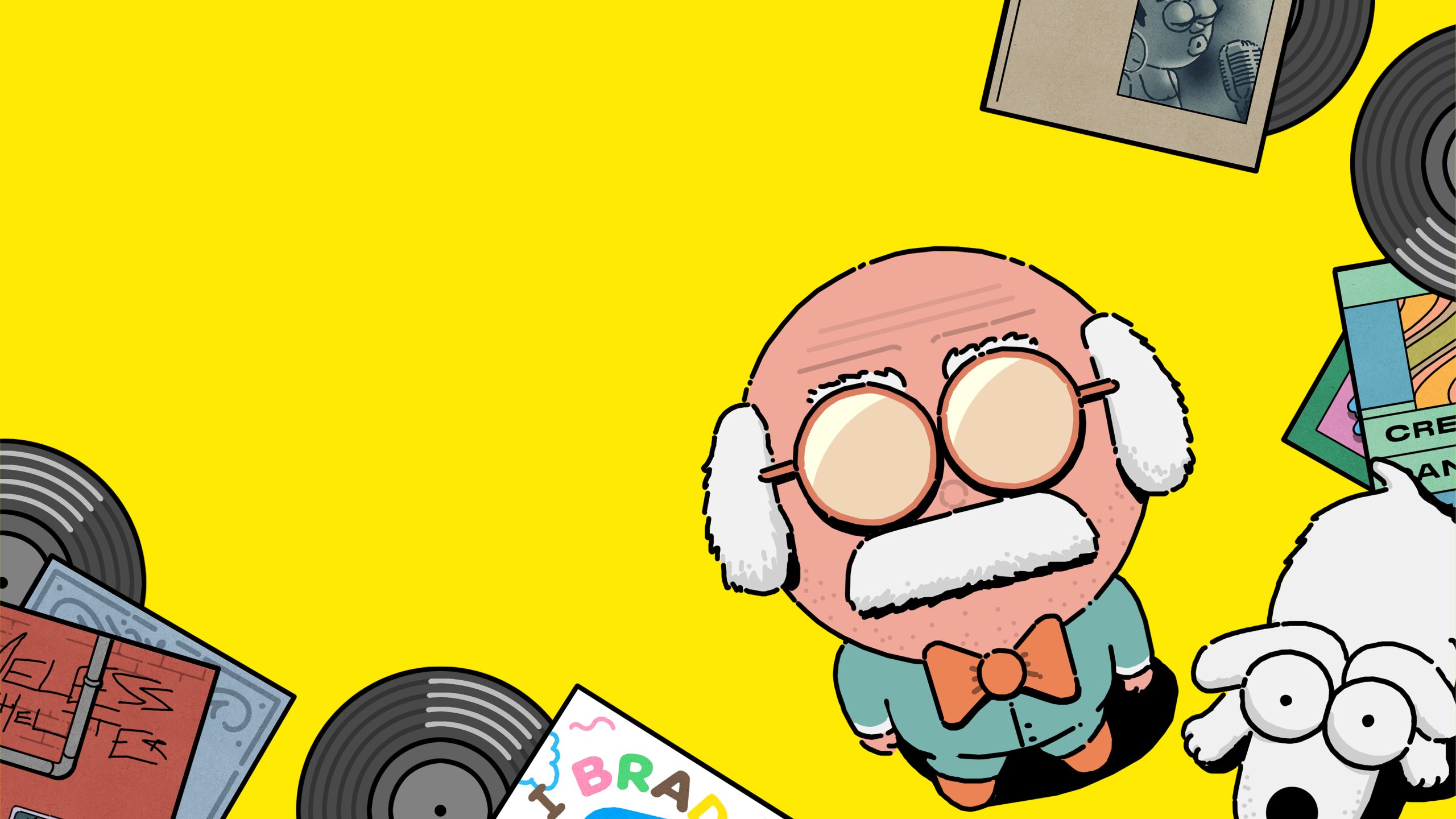 mr. records key art