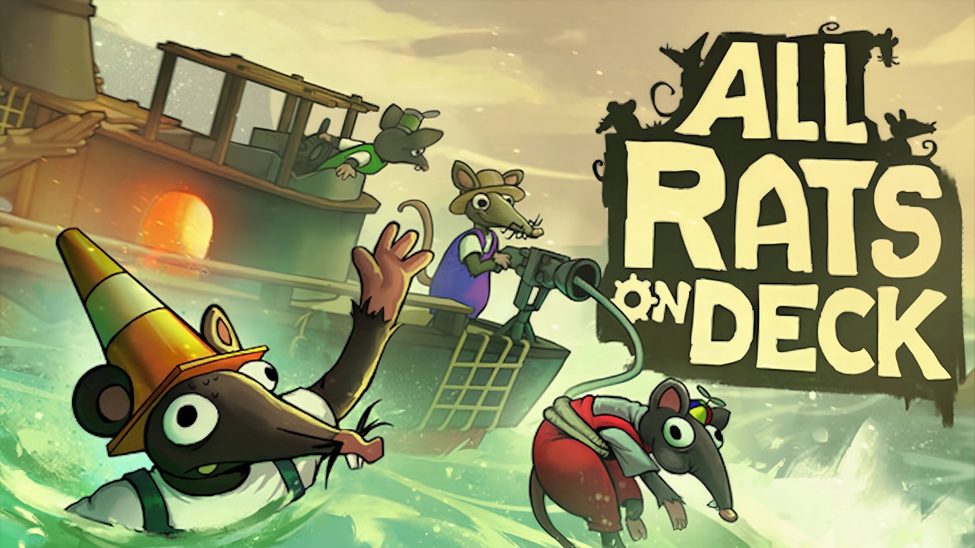 all rats on deck key art