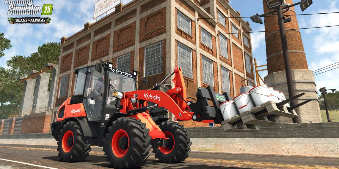 Farming Simulator 25: Beans & Alpacas Adds New Production Chains, Construction Projects, & More