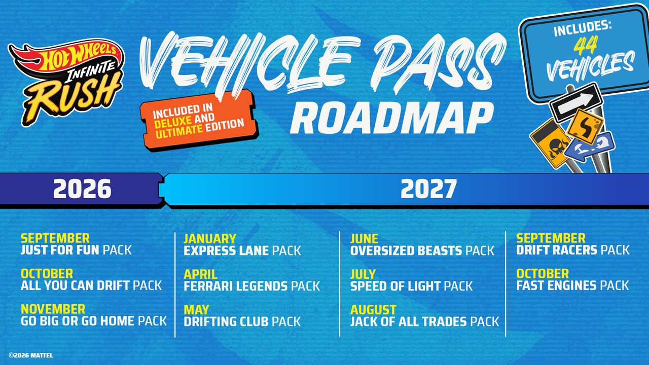 hot wheels road map