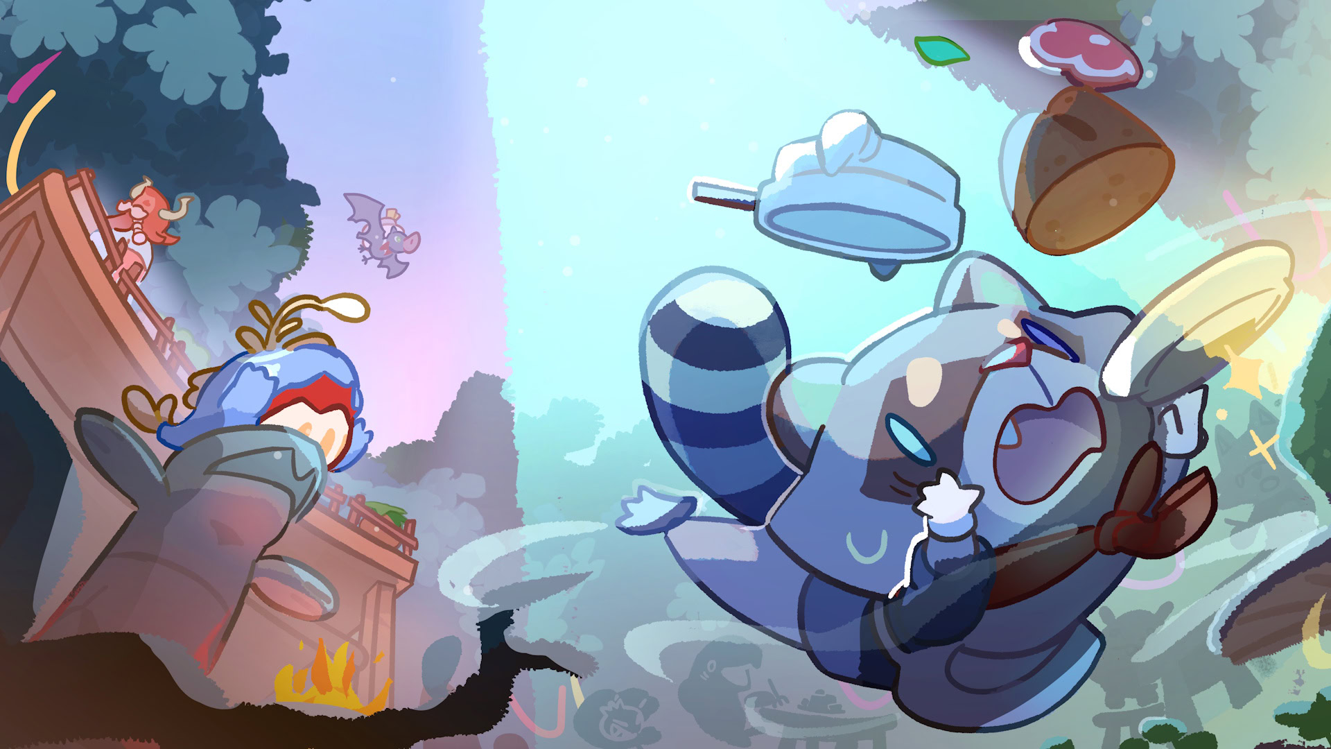 sous raccoon key art