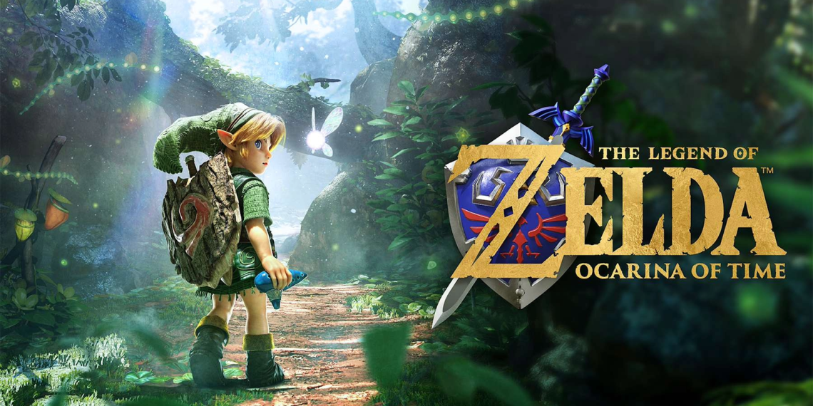 the legend of zelda ocarina of time key art zelda 40th anniversary direct
