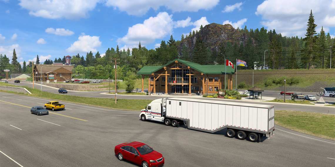 American Truck Simulator British Columbia Cities