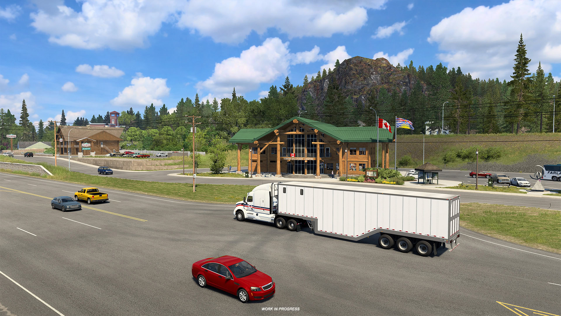 American Truck Simulator British Columbia Cities